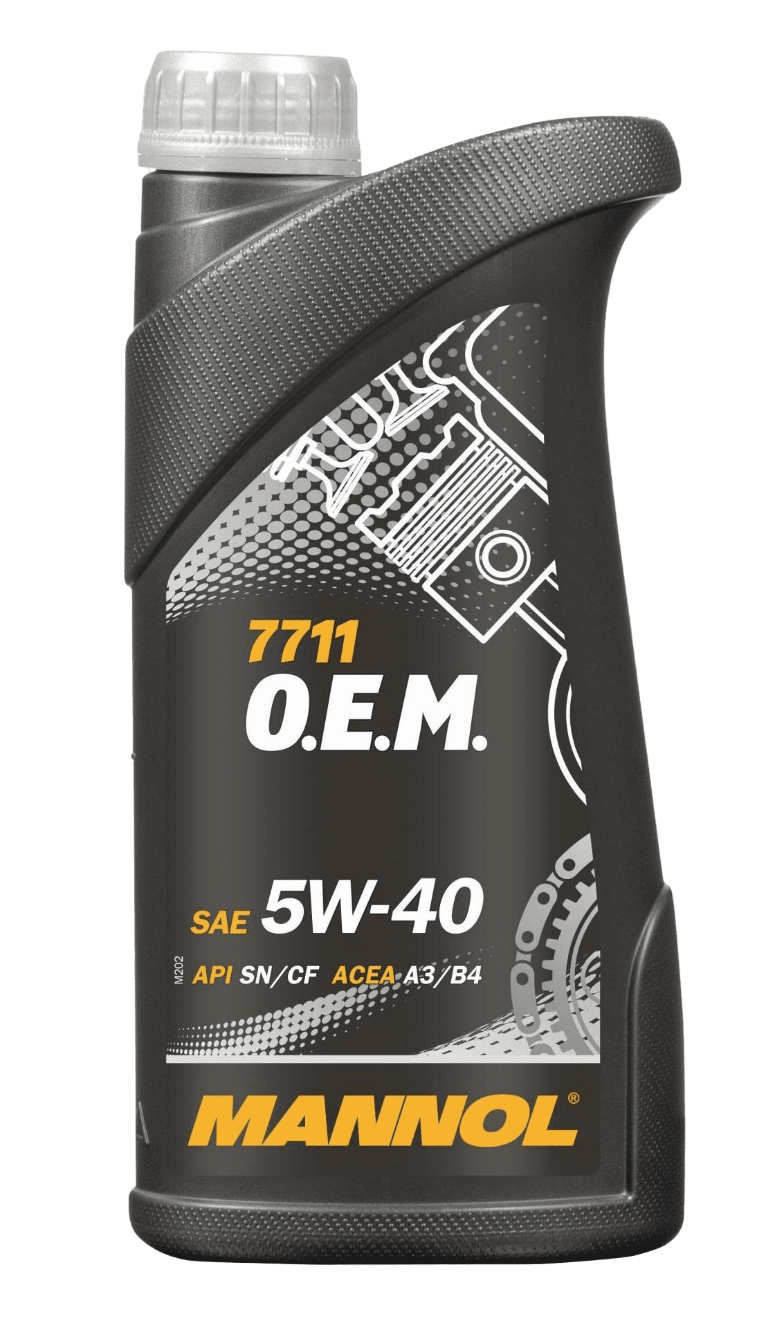 Моторное масло Mannol 7711 O.E.M. for Daewoo GM 5W-40, 1л